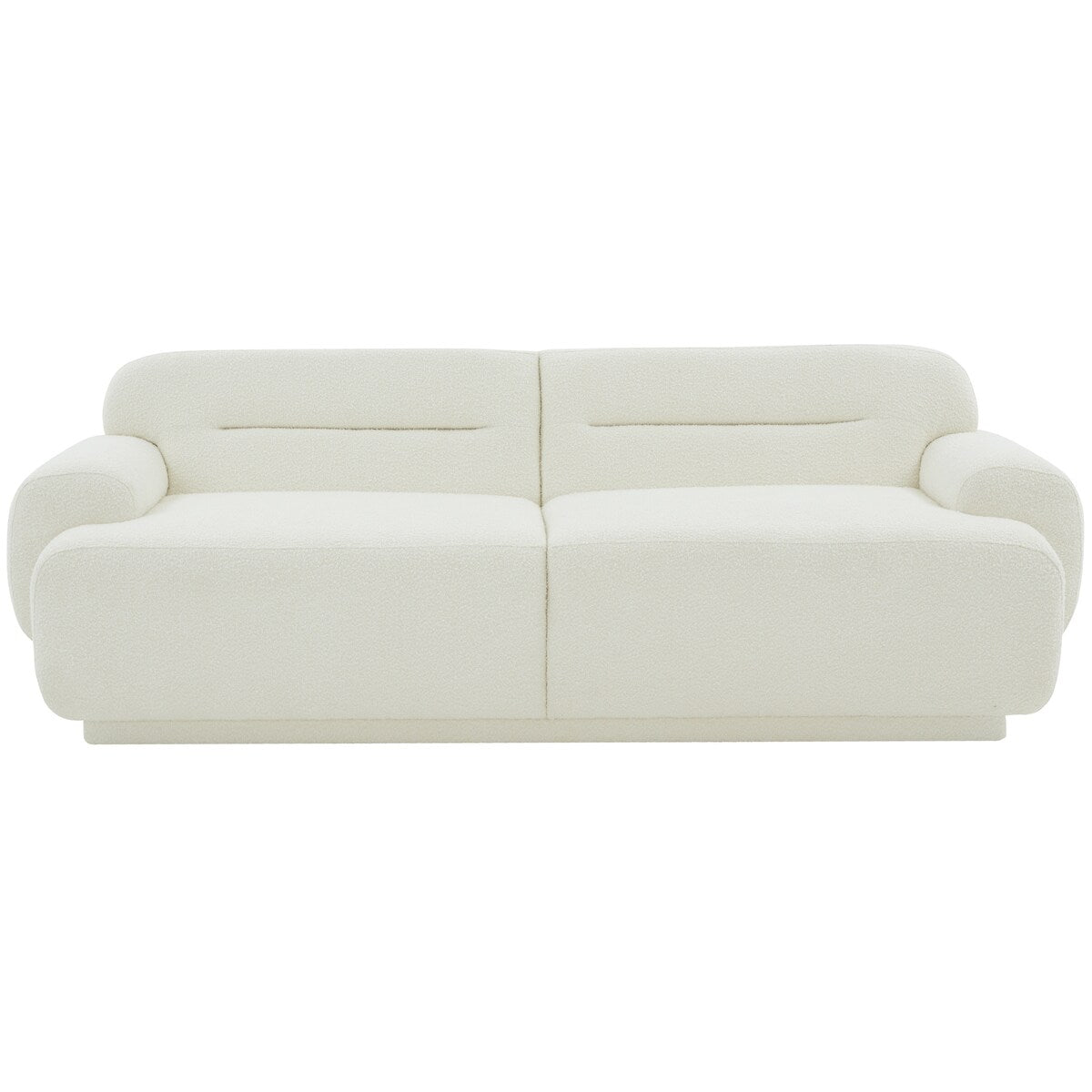 SAFAVIEH Couture Maddison Sofa - 90 In W x 35 In D x 29.5 In H - 90Wx35Dx30H