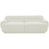 SAFAVIEH Couture Maddison Sofa - 90 In W x 35 In D x 29.5 In H - 90Wx35Dx30H