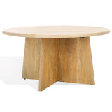 SAFAVIEH Couture Madilynn Round Wood Coffee Table - 35Wx35Dx18H