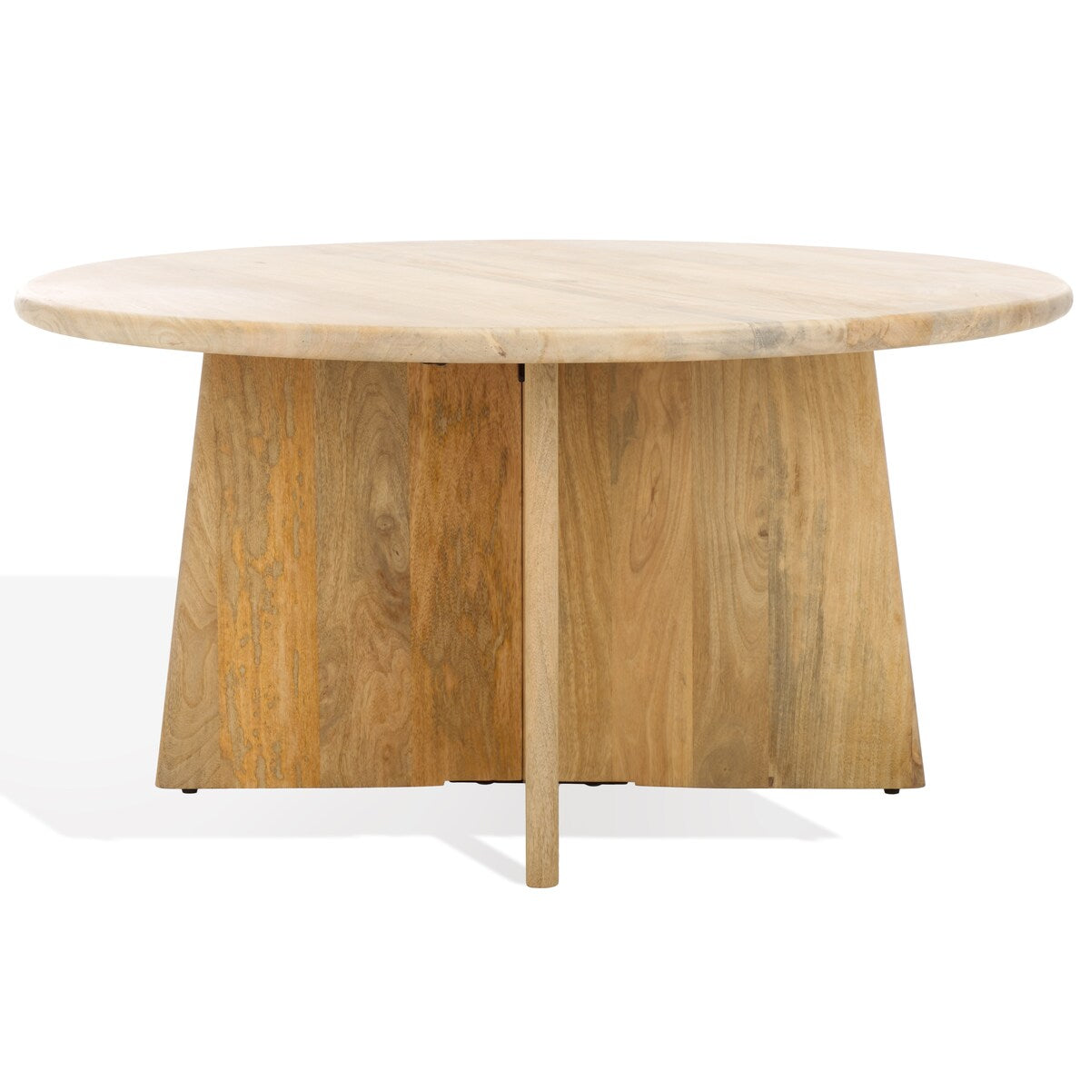 SAFAVIEH Couture Madilynn Round Wood Coffee Table - 35Wx35Dx18H