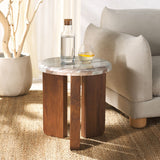 SAFAVIEH Couture Malkin Rd Marble Accent Table - 18Wx18Dx20H