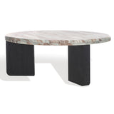 SAFAVIEH Couture Malkin Round Marble Coffee Table - 38Wx38Dx15H