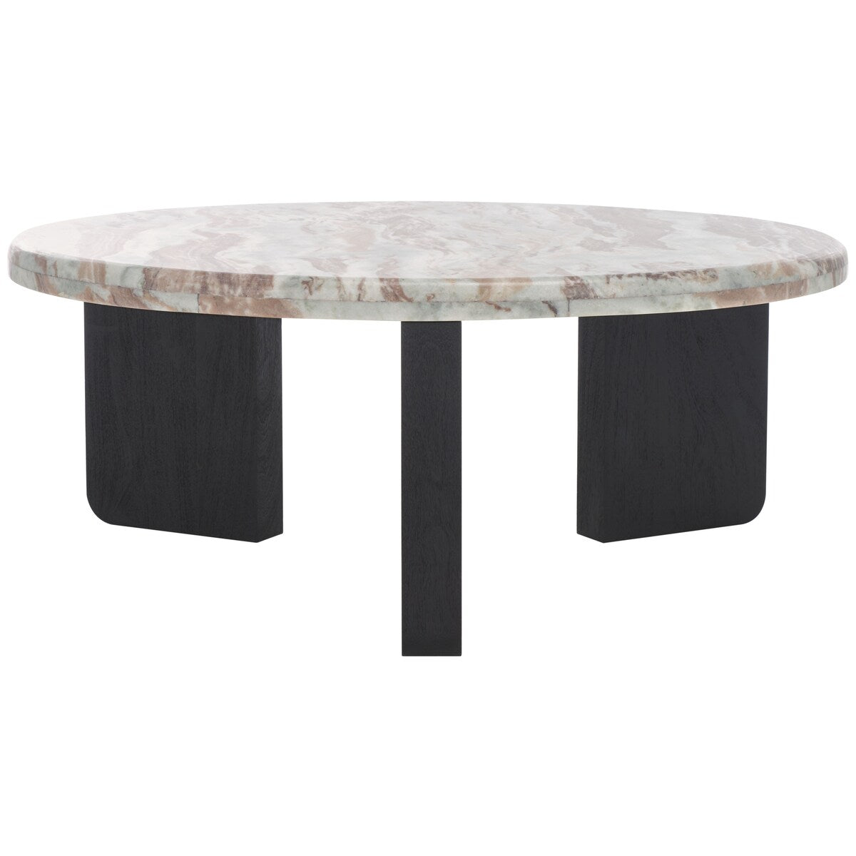 SAFAVIEH Couture Malkin Round Marble Coffee Table - 38Wx38Dx15H