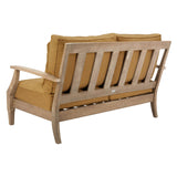 SAFAVIEH Couture Martinique Wood Patio Loveseat - 56Wx35Dx32H