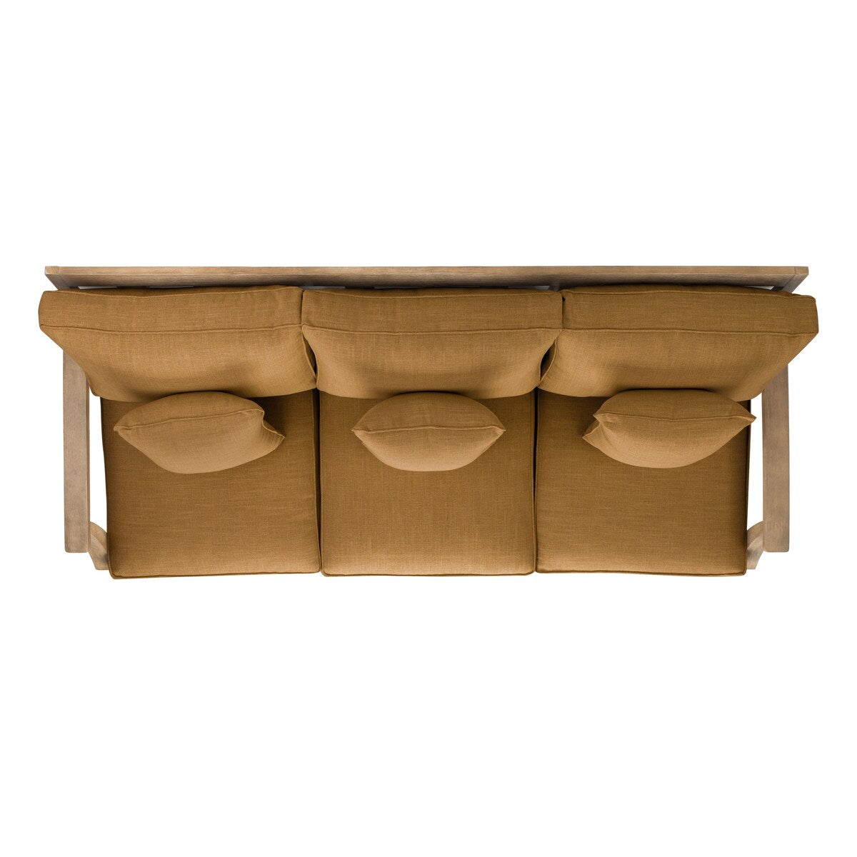 SAFAVIEH Couture Martinique Wood Patio Sofa - 82Wx35Dx32H