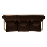 SAFAVIEH Couture Martinique Wood Patio Sofa - 82Wx35Dx32H