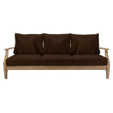 SAFAVIEH Couture Martinique Wood Patio Sofa - 82Wx35Dx32H