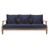 SAFAVIEH Couture Martinique Wood Patio Sofa - 82Wx35Dx32H