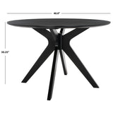 SAFAVIEH Couture Meiko 46-inch Round Dining Table - 46 In W x 46 In D x 30 In H - 46Wx46Dx30H