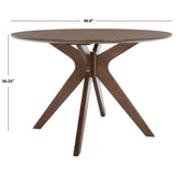 SAFAVIEH Couture Meiko 46-inch Round Dining Table - 46 In W x 46 In D x 30 In H - 46Wx46Dx30H