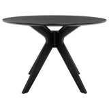 SAFAVIEH Couture Meiko 46-inch Round Dining Table - 46 In W x 46 In D x 30 In H - 46Wx46Dx30H