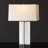 SAFAVIEH Couture Metha 31" Marble Table Lamp - 20" W x 11" D x 31" H - 20Wx11Dx31H