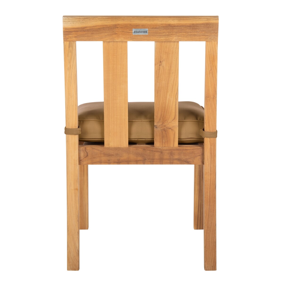 SAFAVIEH Couture Montford 16-inch Brazilian Teak Dining Chair [SET of 2] - 20Wx23Dx34H