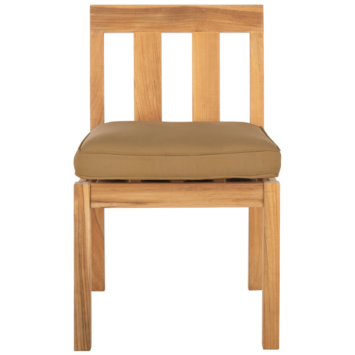 SAFAVIEH Couture Montford 16-inch Brazilian Teak Dining Chair [SET of 2] - 20Wx23Dx34H