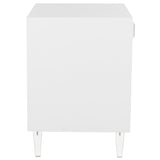 SAFAVIEH Couture Myrthe Eglomise Side Table- White - 24" W x 18" L x 25" H - 24Wx18Dx25H