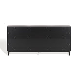 SAFAVIEH Couture Nedime Banana Stem 4-Door Sideboard - 69.8 In. W x 18.1 In. D x 32 In. H - 70Wx32Dx18H