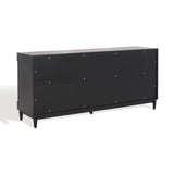 SAFAVIEH Couture Nedime Banana Stem 4-Door Sideboard - 69.8 In. W x 18.1 In. D x 32 In. H - 70Wx32Dx18H