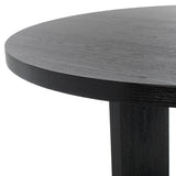 SAFAVIEH Couture Neetu Round Wood Dining Table - 47.75 In W x 47.75 In D x 30 In H - 48Wx48Dx30H