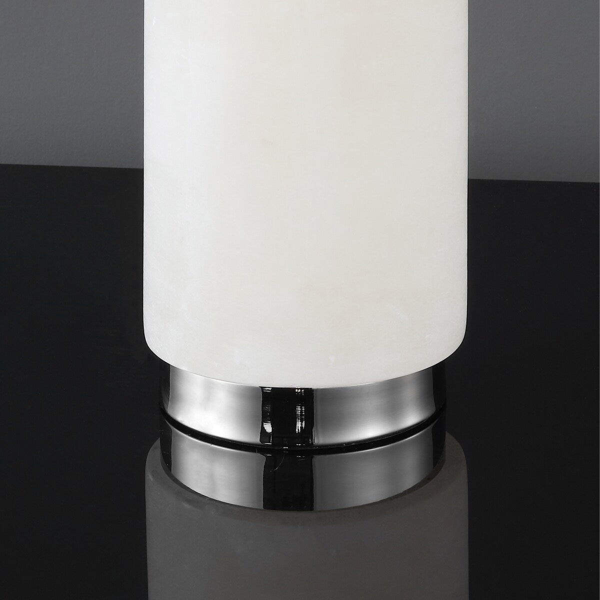 SAFAVIEH Couture Oketa Alabaster Pillar Table Lamp - 15 In W x 15 In D x 30 In H - 15Wx15Dx30H