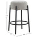 SAFAVIEH Couture Paisleigh Metal 26-inch Counter Stool - 17Wx17Dx26H