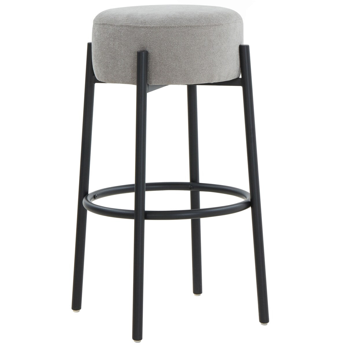 SAFAVIEH Couture Paisleigh Metal Leg 30-inch Barstool - 17Wx17Dx30H