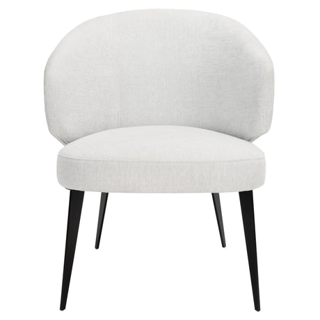 SAFAVIEH Couture Pantazica Curved Accent Chair - 26.4" W x 29.1" L x 30.7" H - 26.4" W x 29.1" L x 30.7" H - 26Wx29Dx31H