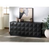 SAFAVIEH Couture Patty 4 Door Sideboard - 63Wx18Dx27H