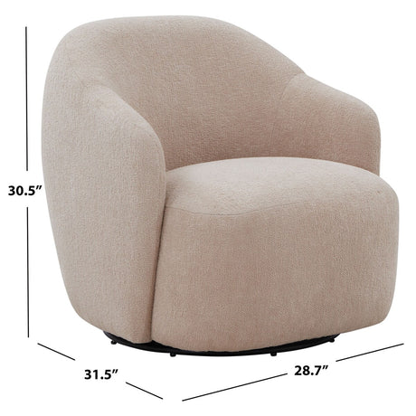 SAFAVIEH Couture Peitra Boucle Accent Chair - 29Wx32Dx31H