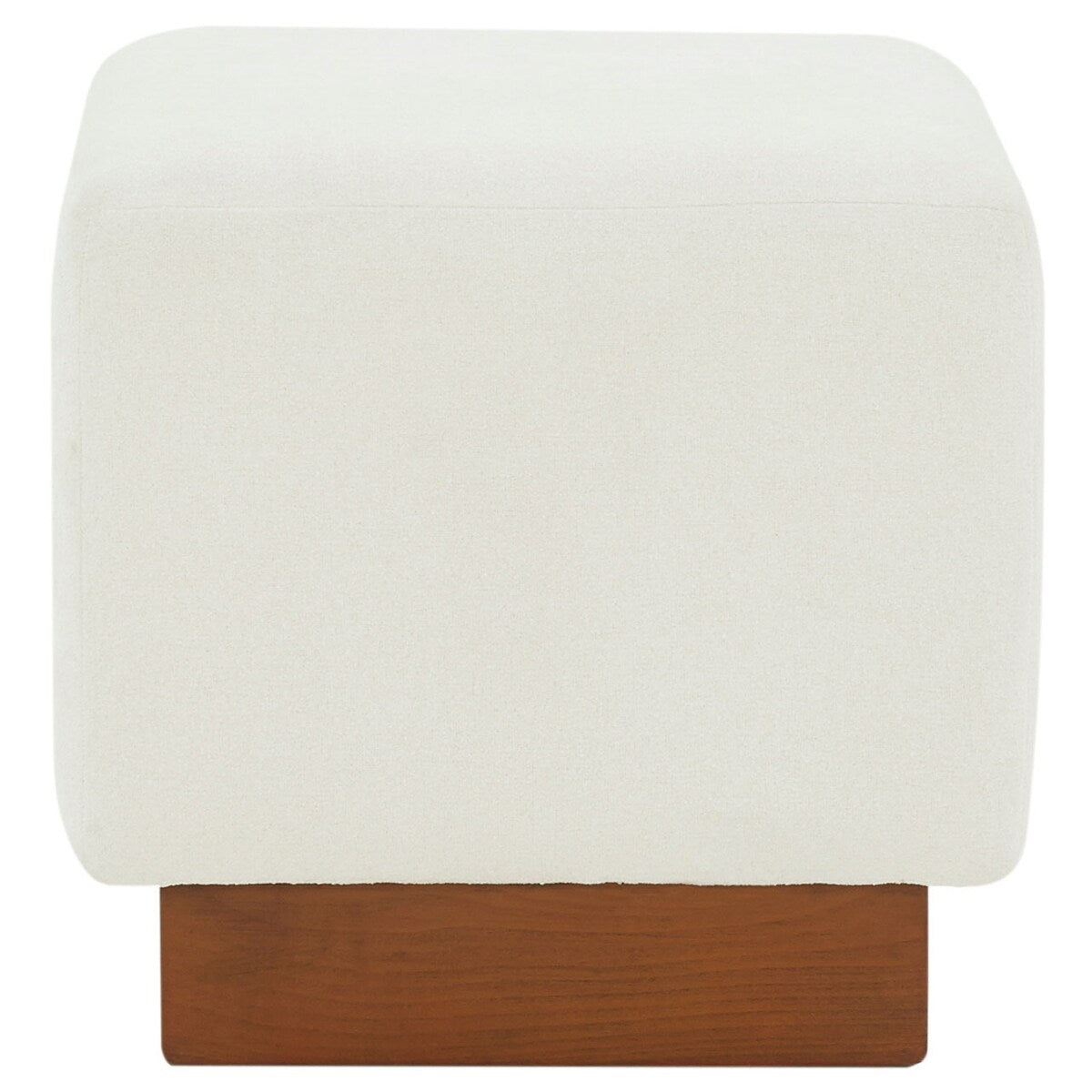 SAFAVIEH Couture Pelin Square Ottoman (Fully Assembled)