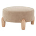 SAFAVIEH Couture Polixeni Scandinavian Round Ottoman