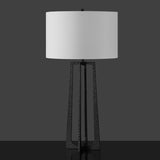 SAFAVIEH Couture Pollyanna Metal Base Table Lamp - 16Wx16Dx32H