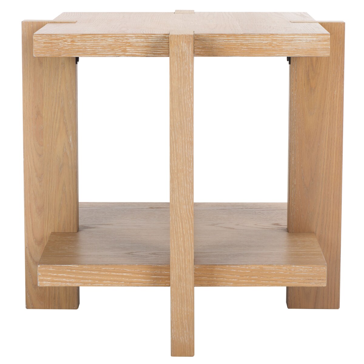 SAFAVIEH Couture Quigley Square Wood Accent Table - 24Wx24Dx22H