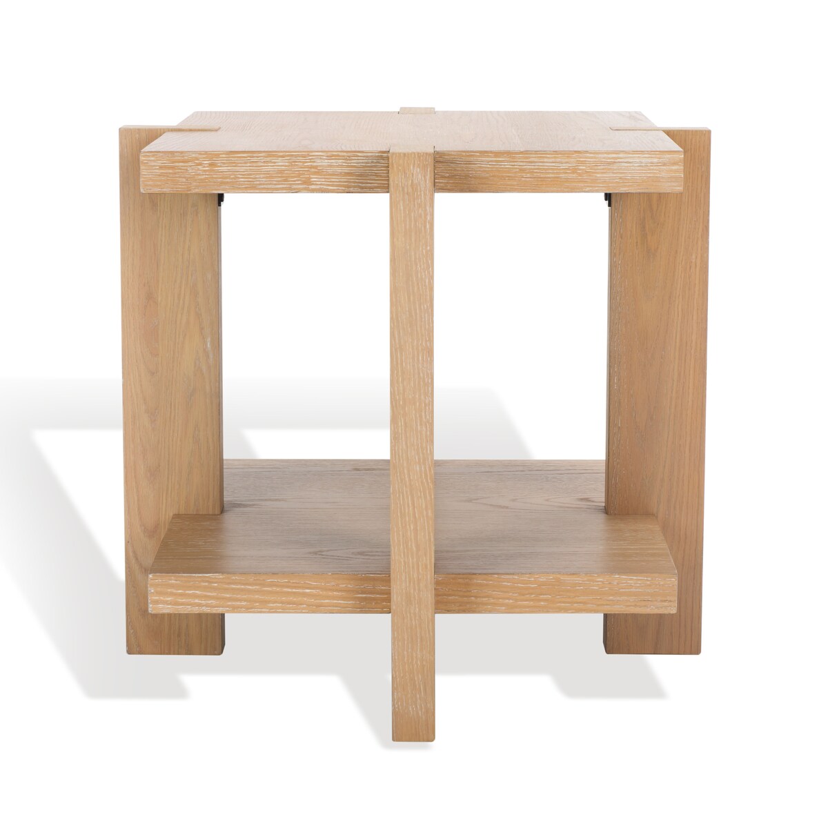 SAFAVIEH Couture Quigley Square Wood Accent Table - 24Wx24Dx22H