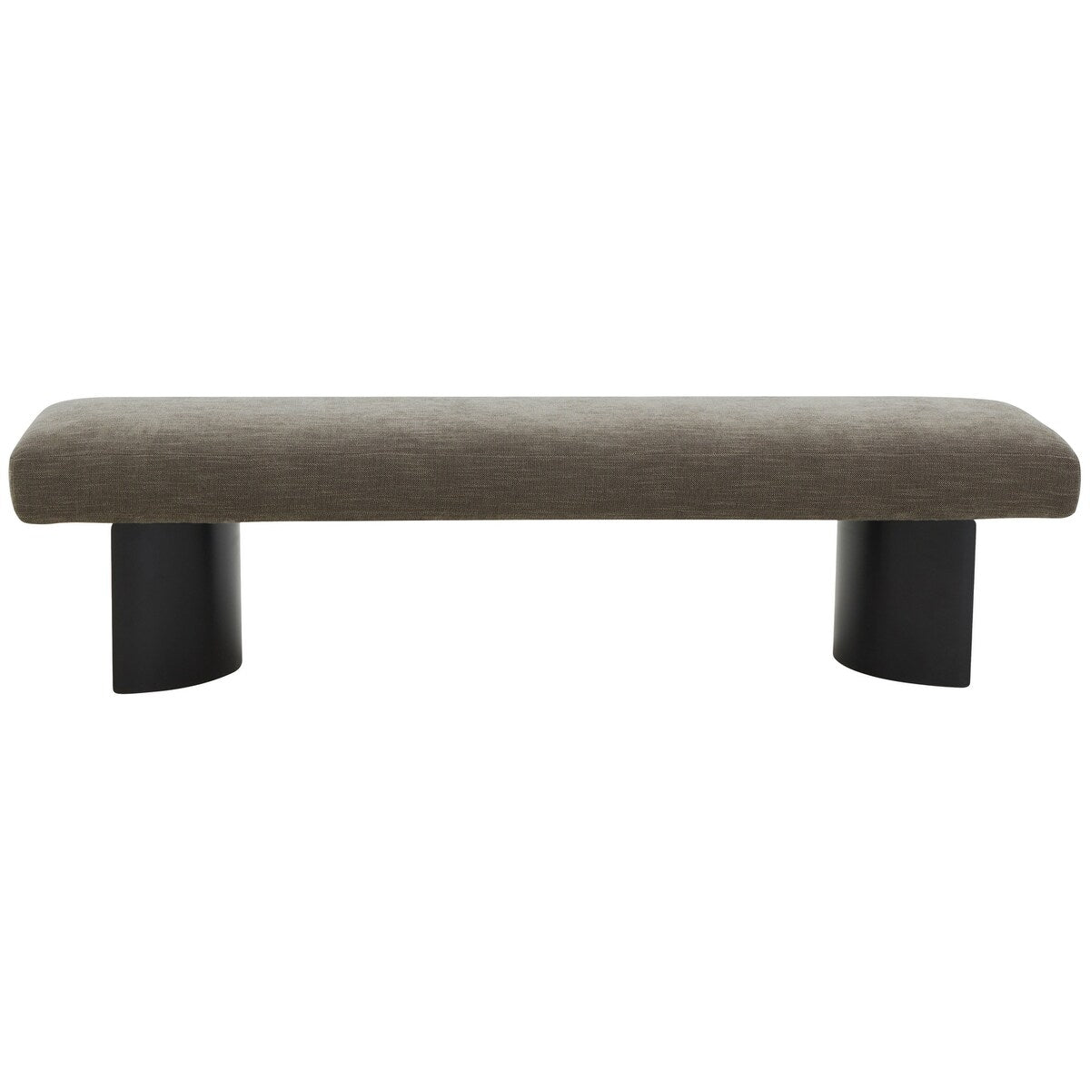 SAFAVIEH Couture Raelee Metal Legs Bench - 63Wx17Dx16H