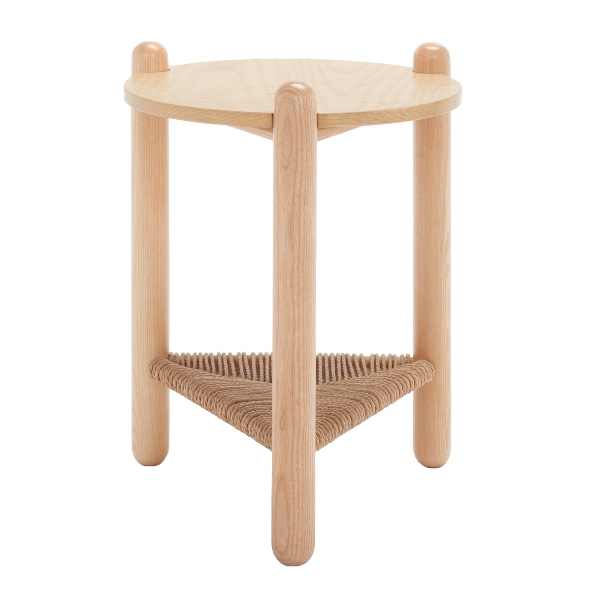 SAFAVIEH Couture Rahel Woven Shelf Accent Table - 15 In. W x 15 In. D x 20 In. H - 15Wx15Dx20H