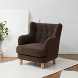 SAFAVIEH Couture Rainier Wingback Accent Chair - 29Wx30Dx33H