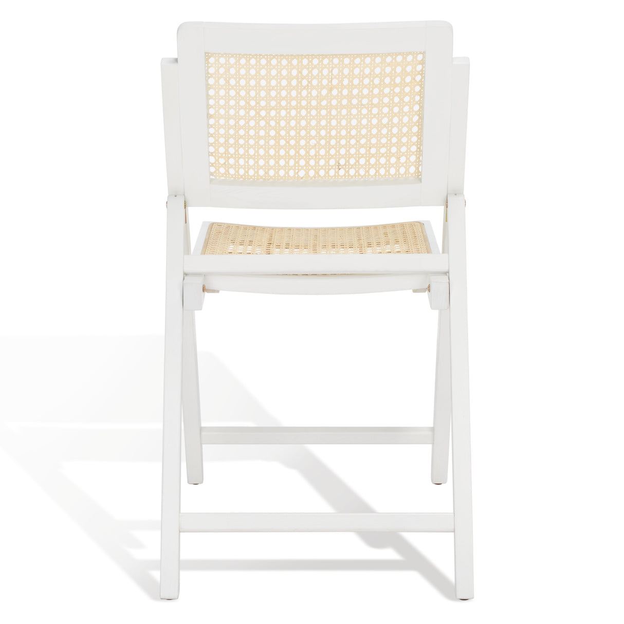 SAFAVIEH Couture Reinalda Cane Folding Dining Chair (Set of 2) - 18 In. W x 23 In. D x 33 In. H - 18Wx23Dx33H