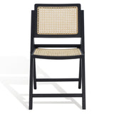 SAFAVIEH Couture Reinalda Cane Folding Dining Chair (Set of 2) - 18 In. W x 23 In. D x 33 In. H - 18Wx23Dx33H