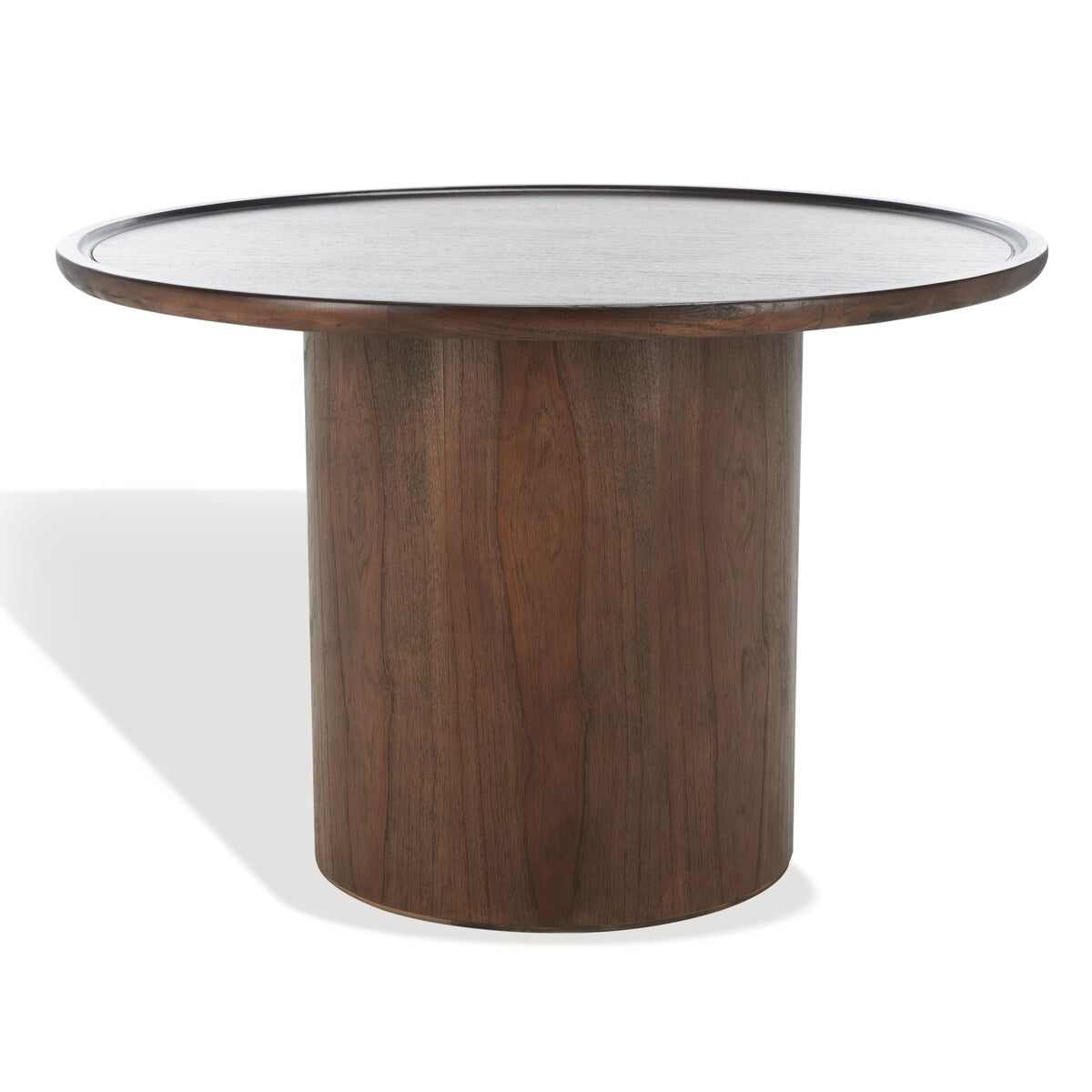 SAFAVIEH Couture Rengina Round Pedestal Dining Table - 46 In. W x 46 In. D x 30 In. H - 46Wx46Dx30H