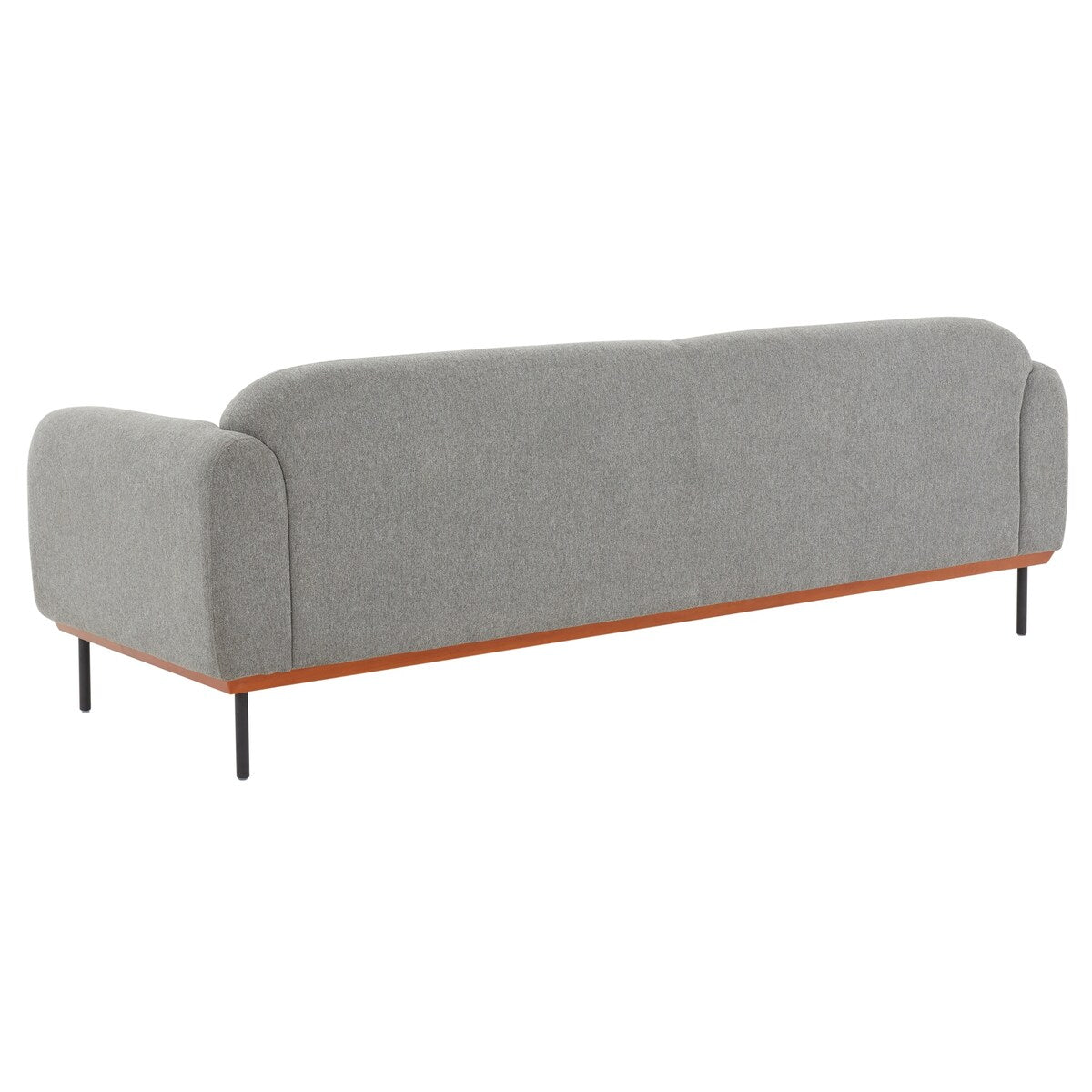 SAFAVIEH Couture Rinnie Linen Sofa - 90 In W x 34 In D x 31 In H - 90Wx34Dx31H