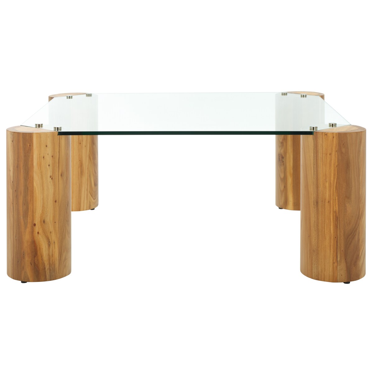 SAFAVIEH Couture Robbie Square Glass Coffee Table - 36Wx36Dx15H