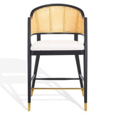 SAFAVIEH Couture Rogue Rattan 27-inch Barstool - 24Wx23Dx42H