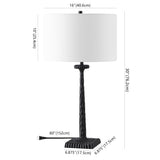 SAFAVIEH Couture Roxalina Metal Base Table Lamp - 16Wx16Dx29H