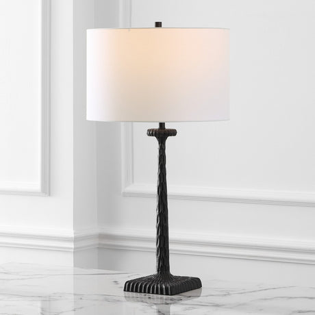 SAFAVIEH Couture Roxalina Metal Base Table Lamp - 16Wx16Dx29H