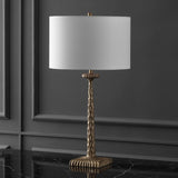 SAFAVIEH Couture Roxalina Metal Base Table Lamp - 16Wx16Dx29H