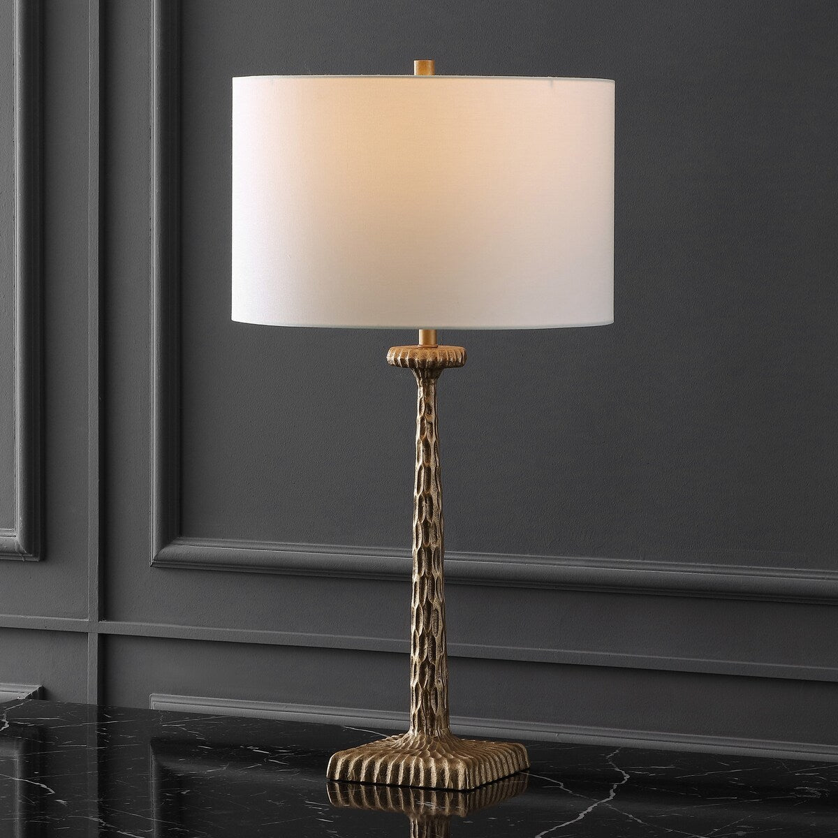 SAFAVIEH Couture Roxalina Metal Base Table Lamp - 16Wx16Dx29H