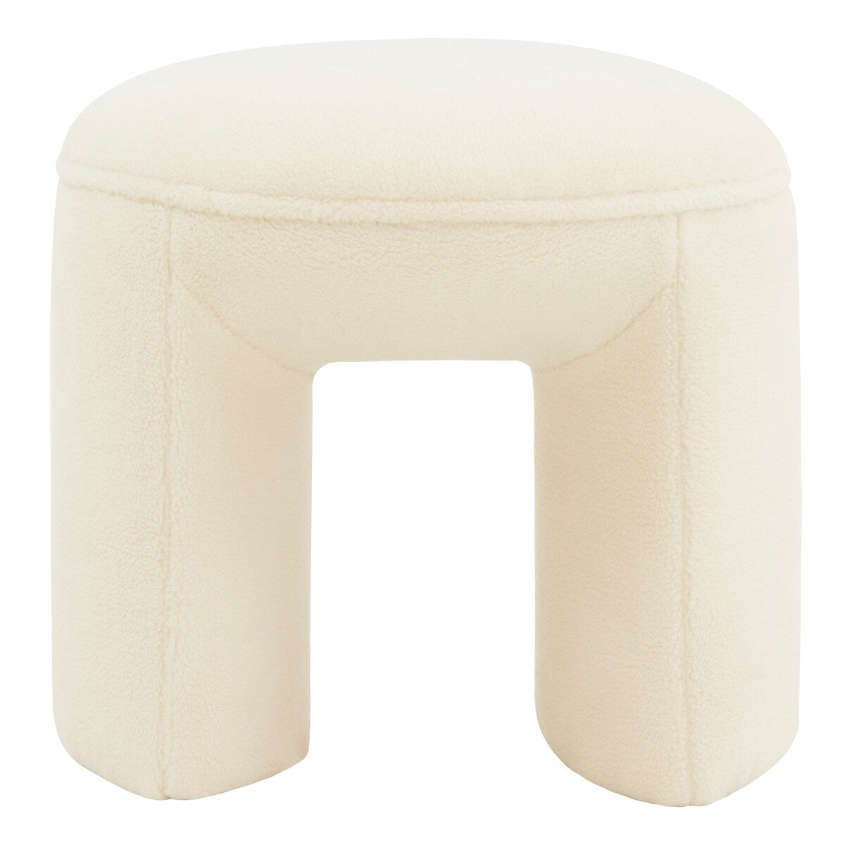 SAFAVIEH Couture Saini Contemporary Stool Ottoman