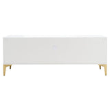 SAFAVIEH Couture Salle Media Unit - 60" W x 16" L x 22.8" H - 60Wx16Dx23H