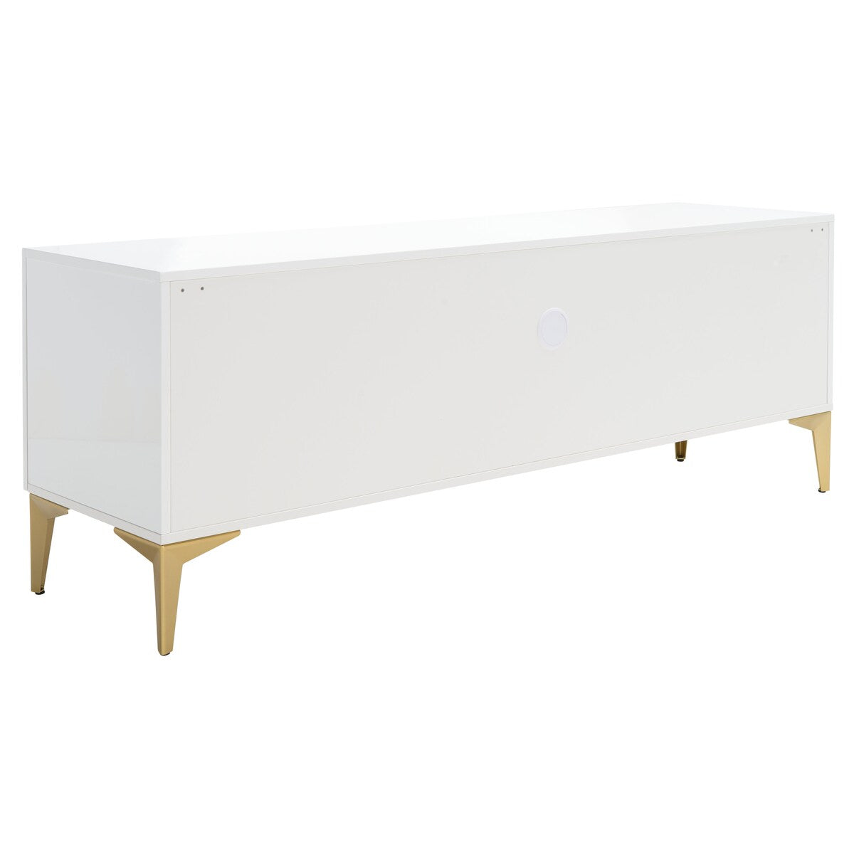 SAFAVIEH Couture Salle Media Unit - 60" W x 16" L x 22.8" H - 60Wx16Dx23H