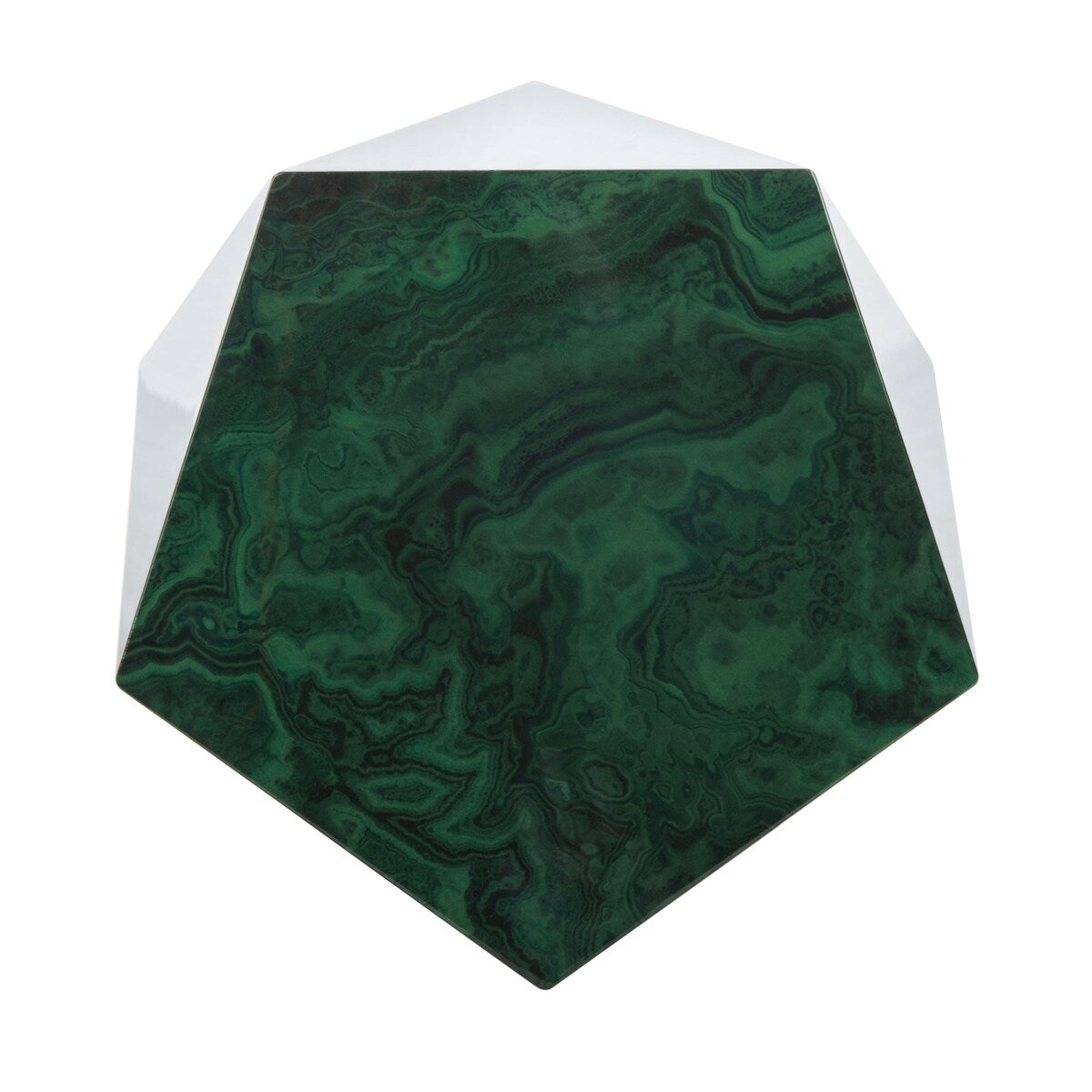 SAFAVIEH Couture Sanny Malachite End Table - 18Wx18Dx21H